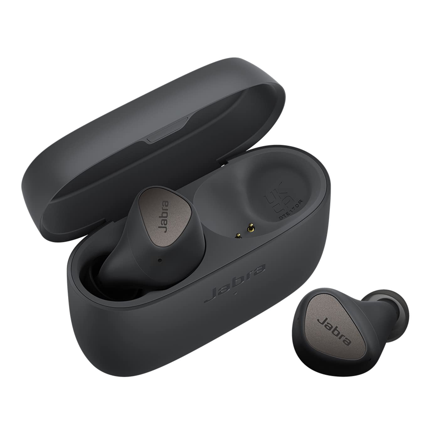 Jabra Elite 4 Wireless Earbuds, Active Noise Cancelling, Comfortable Bluetooth Earphones with Spotify Tap Playback, Google Fast Pair, Microsoft Swift Pair and Dual Pairing