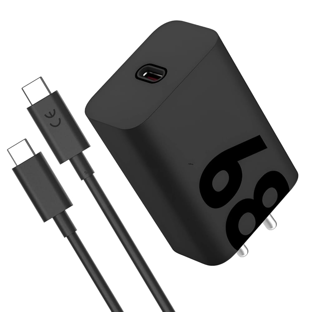 OpenBox Motorola 68W USB-C Charger witj GaNFast Technology