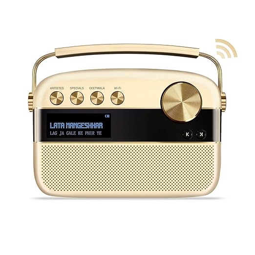 OpenBox Saregama Carvaan with 5000 Preloaded Hindi/Classic Songs Bluetooth/FM/BT/AUX